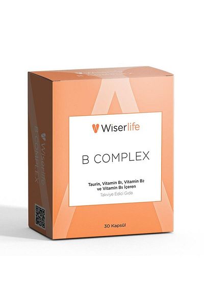 Wiserlife B Complex 720 Mg 30 Capsules