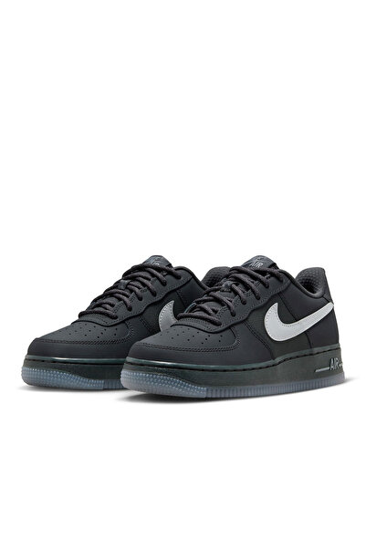 Nike Детски черни маратонки Air Force 1 GS