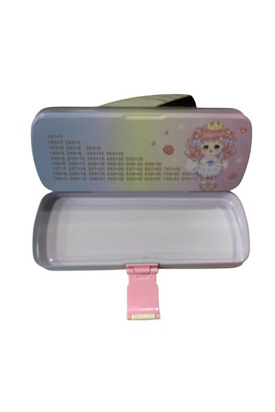 tüftürük Anime Metal Double Compartment Pencil Case Juicy Lid