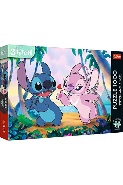 Trefl Puzzle PUZZLE TREFL 1000 PREMIUM PLUS DISNEY LILO AND STITCH ANGEL AND STITCH ON A WALK