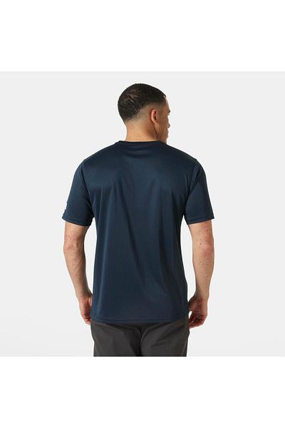 Helly Hansen Мъжка тениска с кръгло деколте Hh Tech 2.0 в тъмносиньо