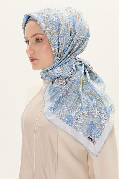 Setrms Eșarfă jacquard cu model paisley