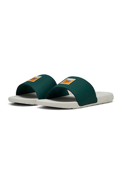 Puma Унисекс чехли Cool Cat 2.0 Greenside в зелен цвят, ежедневен стил, 40067802