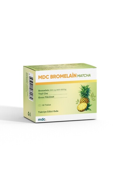 Mdc Medica Pharma MDC Bromelain MATCHA 60 Tablet