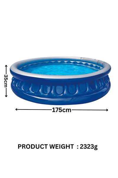 Cady One 175x35cm Inflatable Soft Side Pool, swimming pool