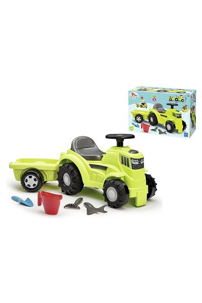 Simba Ecoiffier ride-on tractor with 85cm trailer