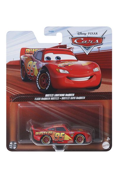 mattel Cars3 Lightning Mcqueen Rusteze Metal Car