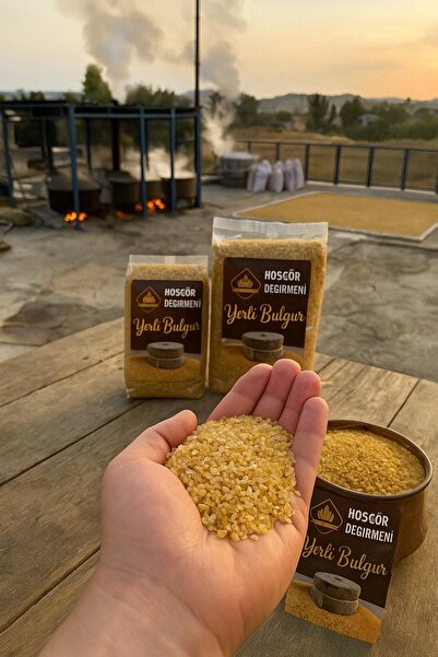 HOŞGÖR KÖY DEĞİRMENİ Doğal Köy Bulguru 10 kg (Standart Boyut