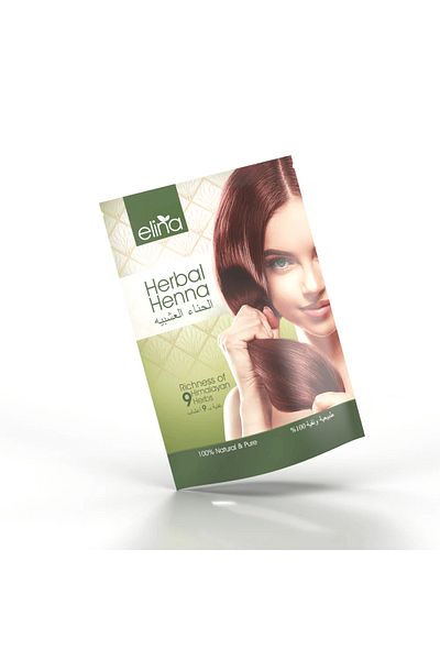 Elina Herbal Henna Hair Color - 100% Natural Organic Powder