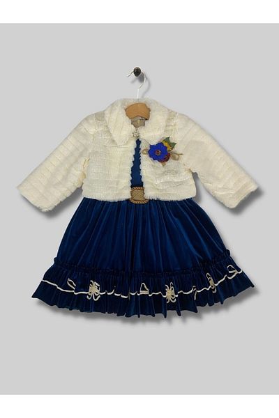 Cherrys Bebek ROCHIE DE FATA DIN Catifea BOLEROL DE PLUS