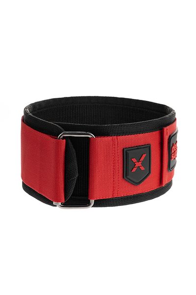 Dex Supports Lasting Energy Weight Belt X-Legion Weightlifting Belt Red L-Xl