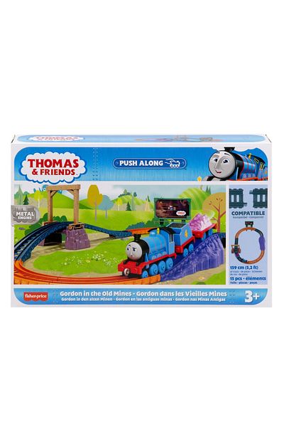 mattel Thomas push along gordon locomotive play set and accessories