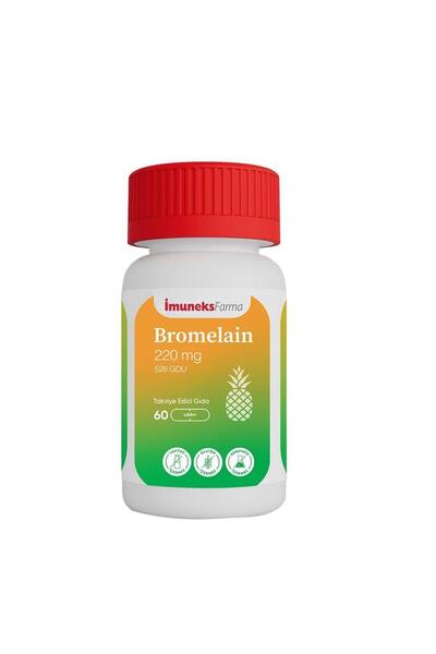 Imuneks Farma Bromelain 220 Mg 60 Kapsül