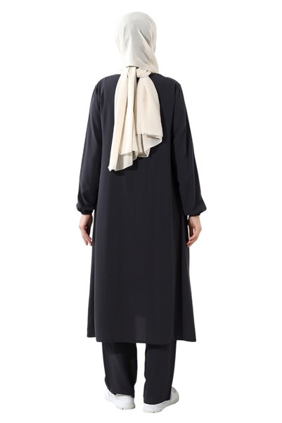 Çağrı Women's Hajj and Umrah Clothing Hijab Double Set