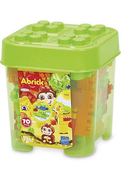 Simba Ecoiffier Abrick Animal Construction Set 70 Pieces