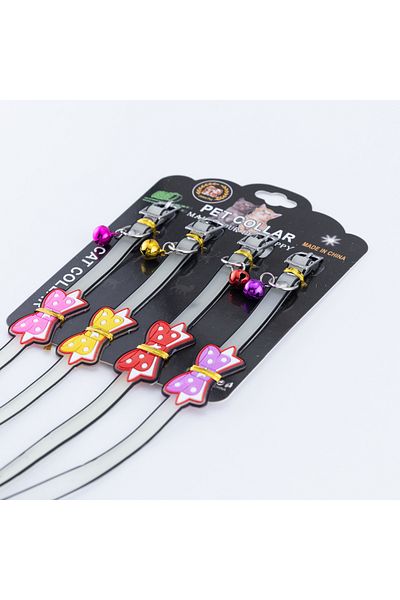 Bimotif Ribbon Cat Collar Glow in the Dark 30 cm