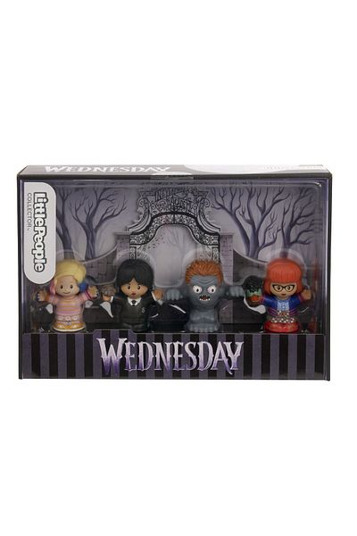 mattel Little people wednesday set 4 figurine