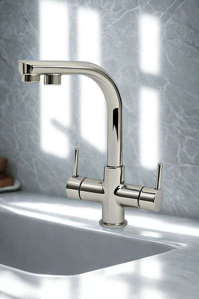 RUDİ ARMATÜR Brass Material Treatment Outlet Sink Faucet