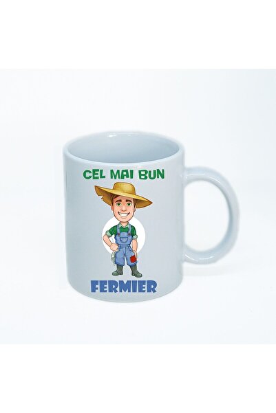 OEM Εξατομικευμένη λευκή κούπα αγρότη, INOVATIX®. 330ml