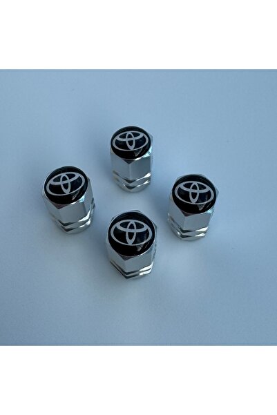 Aksefuar Lazer Toyota Land Cruiser ile Uyumlu Logolu Alüminyum Altıgen Sibop ...