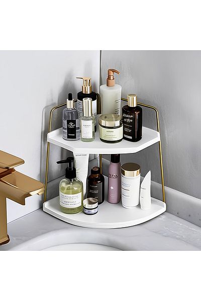 Okay Decorative Wooden Organizer |   Stainless Steel Organizer – Kitchen, Bathroom, Living Room, Study Desk