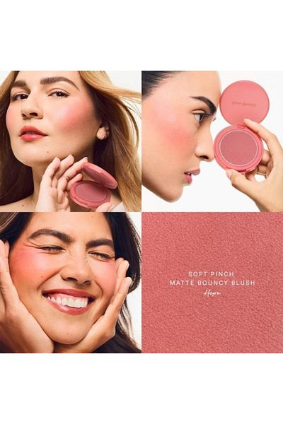 Rare Beauty by Selena Gomez Soft Pinch Matte Bouncy Blush – Shade: Hope - Nude Mauve, 6.4g