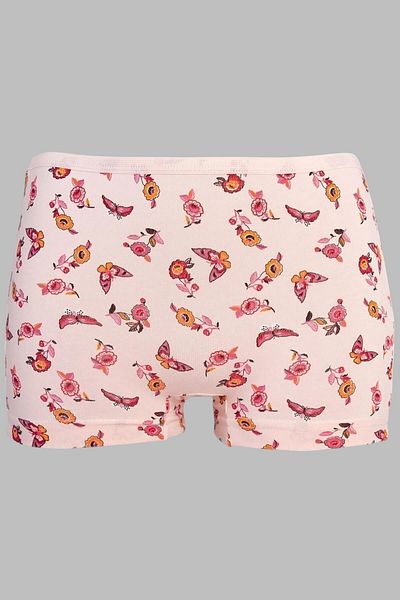 Dondeza 95% Cotton Patterned 12 Pack Girls' Boxers