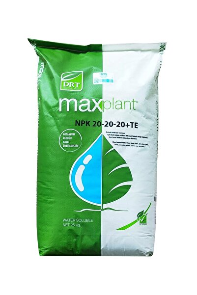 DOKTOR TARSA Dr Tarsa Maxplant 20-20-20 Te 25kg Npk Gübresi Harmanlanmış