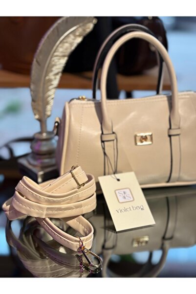 Moda Lime Women's Cream Mini Hand and Shoulder Bag