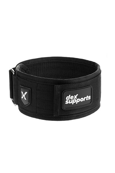 Dex Supports Lasting Energy Weight Belt X-Legion Weightlifting Belt Black / S-M