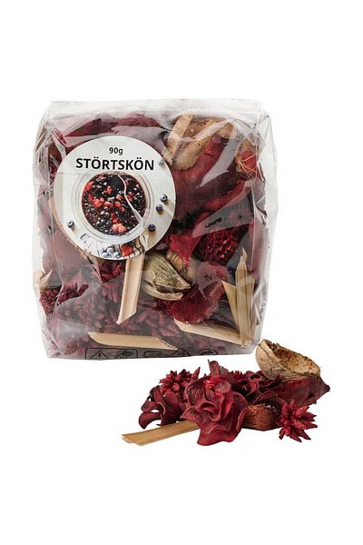 IKEA Scented Dried Rose, Berry/Red, 90g