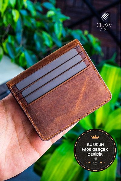 clawleather Otto Genuine leather Card Holder - Stylish and Useful