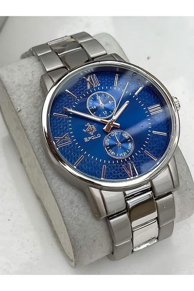 S.POLO New Season Silver Color Men's Wristwatch Men's Watch Bracelet Gift Father's Day Gift