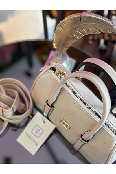 Moda Lime Women's Cream Mini Hand and Shoulder Bag