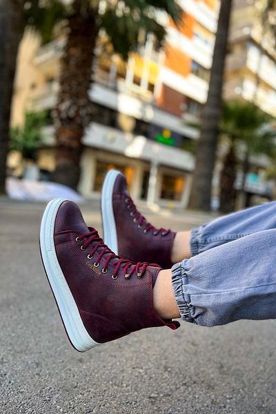 Chekich CH055 CBT Between Ανδρικές Μπότες Claret Red