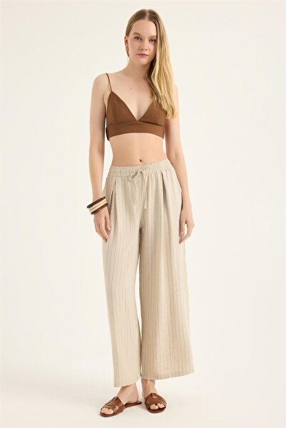 HomeStore Παντελόνι με ριγέ τσέπες