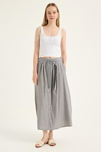 HomeStore Çizgili Etek