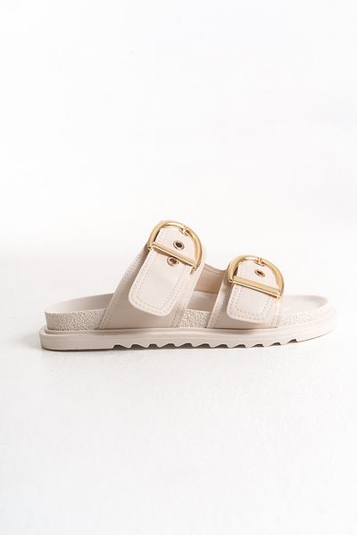 Moda Değirmeni جلد جلد المرأة إبزيم مزدوج غير قابل للانزلاق نعل مريح يومي أنيق Te MD1165-122-0003