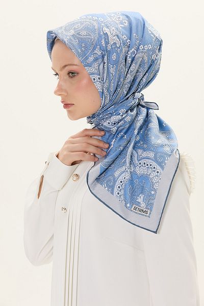 Setrms Eșarfă jacquard cu model paisley