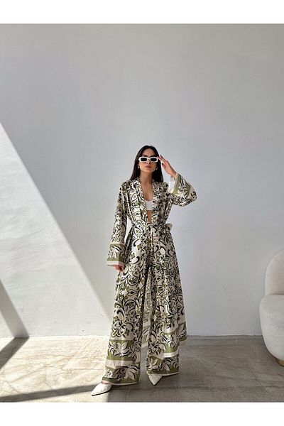 Swan Woman Costum kimono