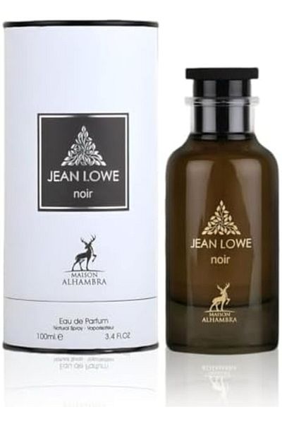 Maison Alhambra Lattafa Maison Alhambra JEAN LOWE NOIR EDP Spray 100ML (3.4 OZ), Rich and Alluring Scents for Men &