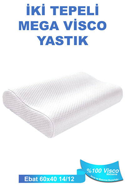 viscoday Mega Boy Ortopetik Yastık Boyun Fıtığı Boyun Düzleşmesi Için Yastık ...