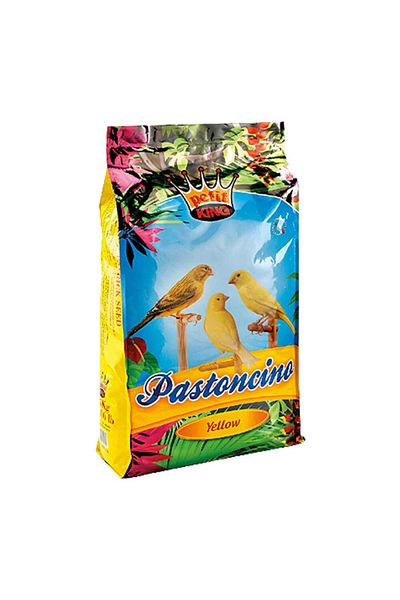 King High-Quality Supplementary Food for Canaries and Songbirds - Petite King Bastoncino Yellow 15kg