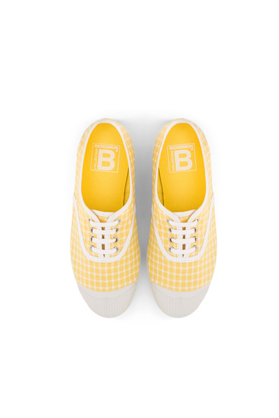 Bensimon Lacet Femme Fresh Mais - Sarı Desenli Kadın Ayakkabısı