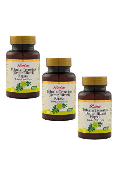 Balen Tribulus Terrestris Demir Dikeni 60 Kapsül x 3 Adet