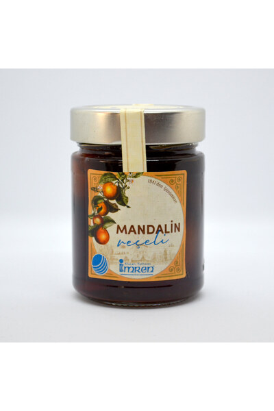 İmren Alaçatı Şekersiz Mandalin Reçeli 320gr %65 Meyve İçerir
