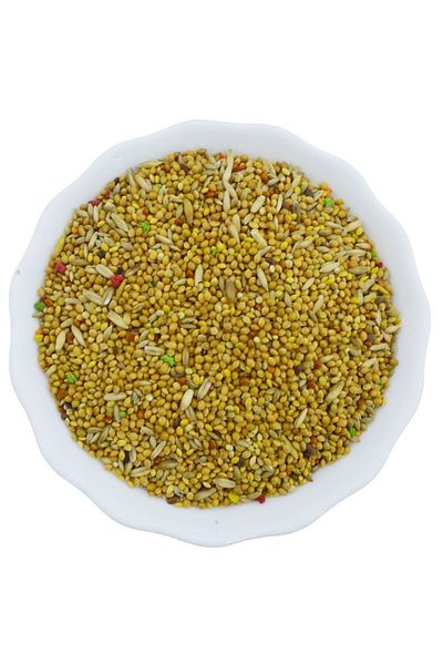 Birdwe طعام طيور البادجي المختلط مع الفيتامينات 1 كجم