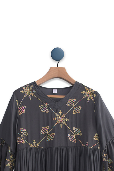 Lilo Co MeadowWhirl Embroidered Dress