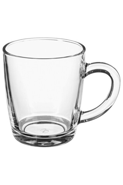 Secret de Gourmet كوب قهوة زجاجي بتصميم أنيق من ليام، 340 مل