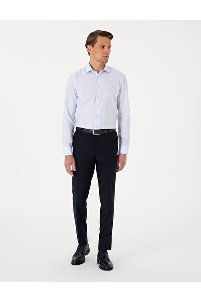 Pierre Cardin Açık Mavi Slim Fit Uzun Kollu Gömlek 50304594-VR003